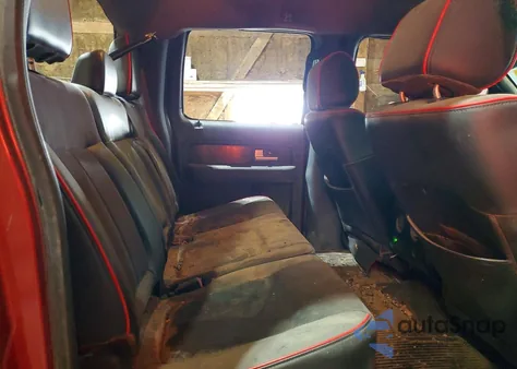 2013 Ford F150 Supercrew из США, поврежденный, VIN 1FTFW1EF6DFA25242